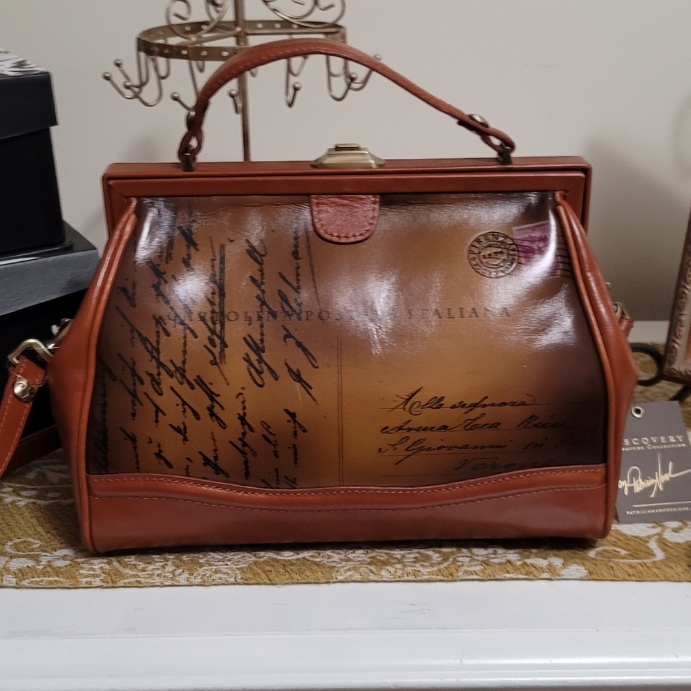 Patricia Nash Leather Handbag